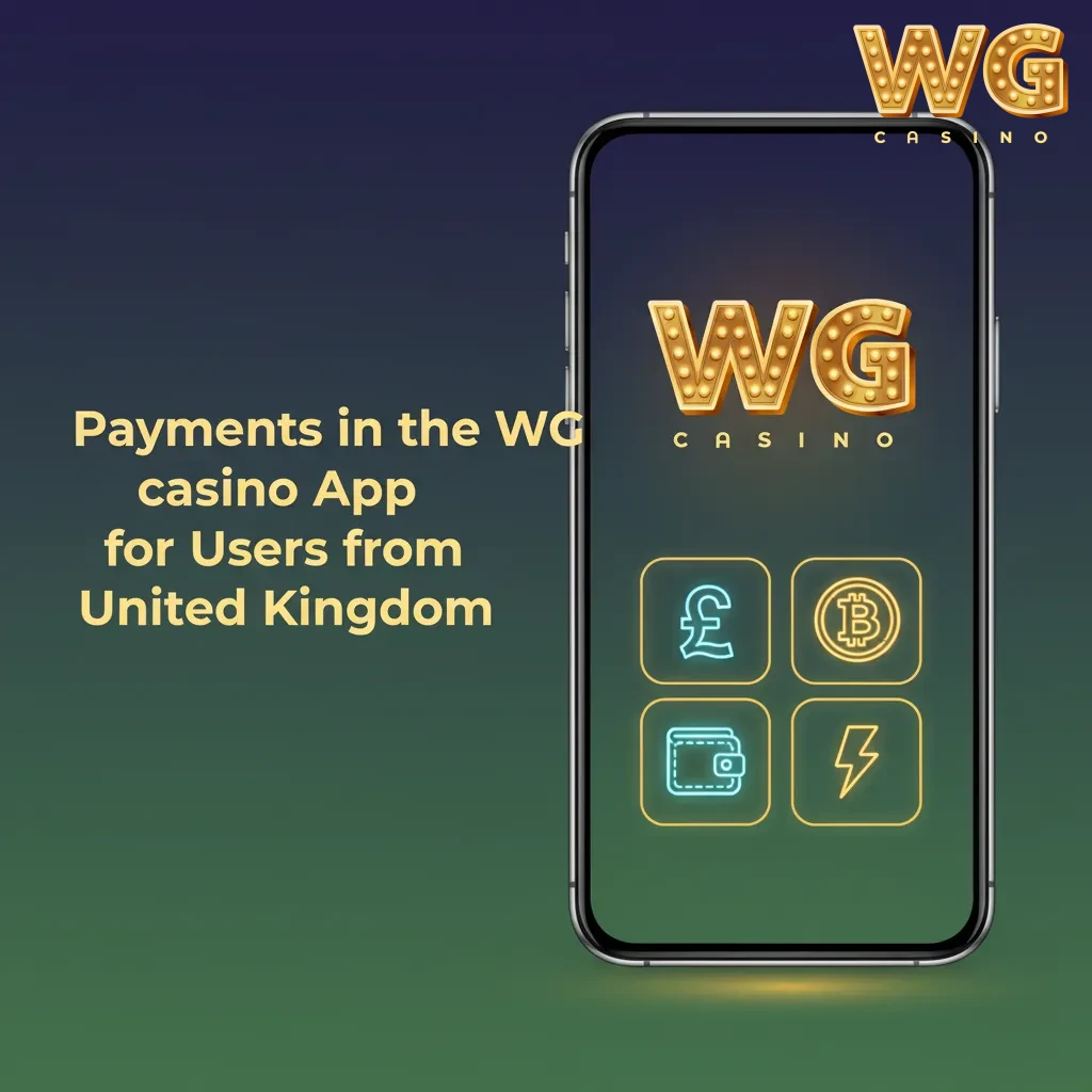 WG casino app UK payments: USDT, Visa, Mastercard; min £10 deposit, £20 withdrawal; instant deposits, fast withdrawals.