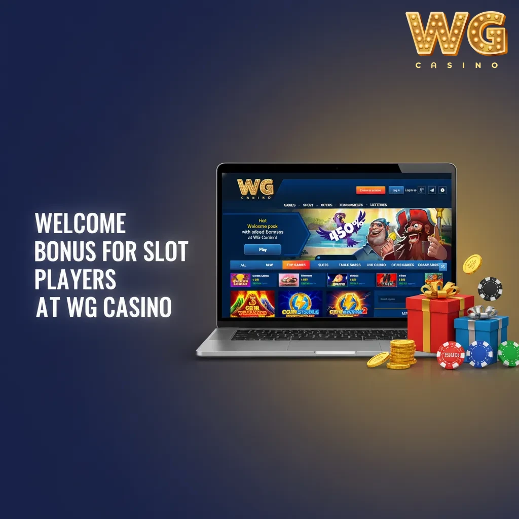 WG Casino slot bonuses: 200%, 100% and 150% offers, weekly reloads, VIP cashback, loyalty perks. 18+. T&Cs apply.