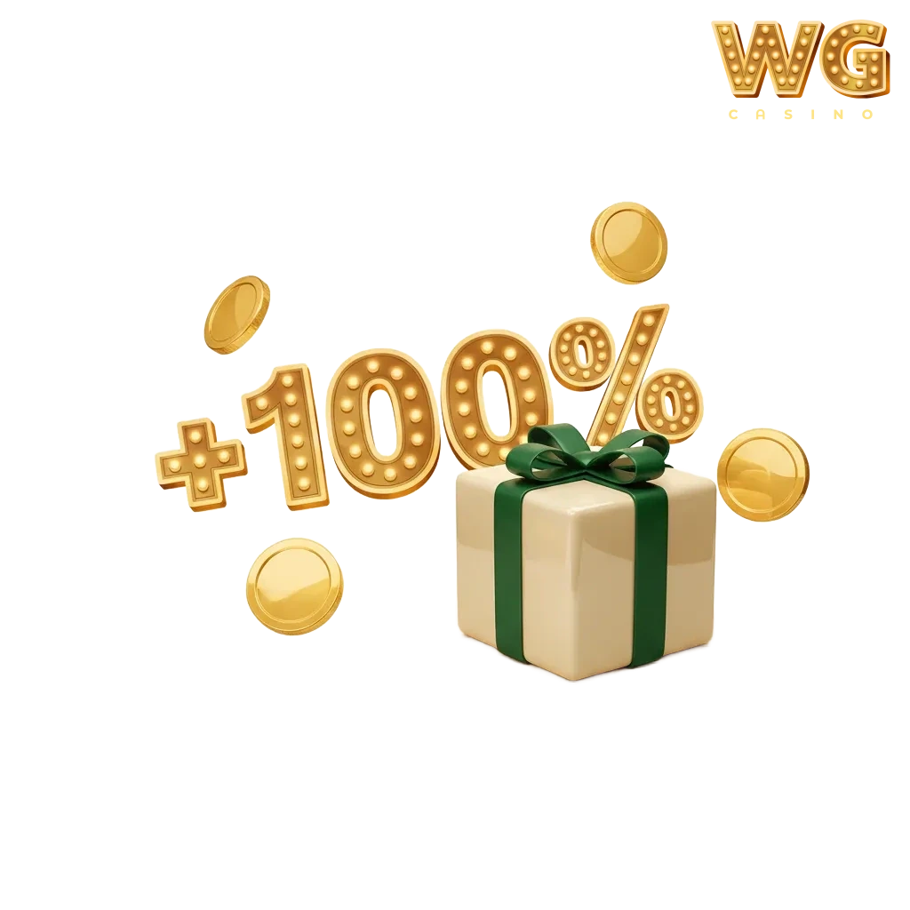 WG Casino UK bonuses: 200% on €20+, 100% on €150+, 150% on €300+, 40x wagering; GBP equivalent.