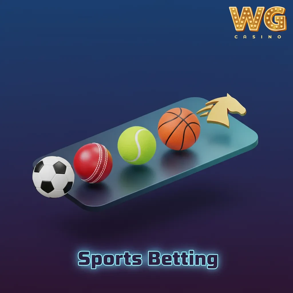 WG casino sports betting: 40+ sports with in-play, Bet Builder & cash out; football, horse racing, tennis, cricket, rugby